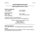 Siegermischung III, 25 kg
